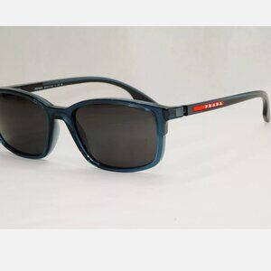 Prada Transparent Black Square Sunglasses
